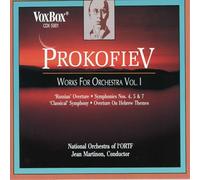 Prokofiev: Oeuvres pour Orchestre, vol 1 : Ouverture russe, symphonies n° 4,5,7