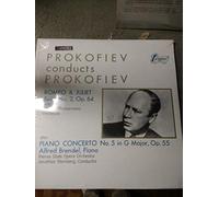PROKOFIEV Sergei (Russia) - PROKOFIEV, Sergei: Prokofiev conducts Prokofiev: Romeo and Juliet "Suite nr.2 op.64"; Piano Concerto nr.5 in G major, op.55 -- (Alfred Brendel, piano - Jonathan Sternberg, conducts) ---