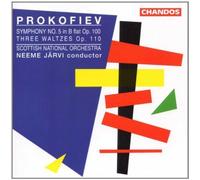 Prokofiev: Symphony No. 5 in B flat, Op. 100; Three Waltzes, Op. 110 Import Edition by Prokofiev, S. (1992) Audio CD