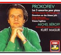 Prokofiev - The 5 Piano Concertos, Vision Fugitives & Overture on Hebrew Themes - Beroff, Masur, Gewandhaus Orchestra