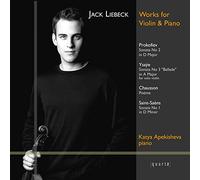 Prokofiev, Ysaye, Chausson, Saint-Saens : Works for Violin & Piano