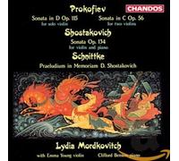 Prokofjew: Sonate in D-Dur / Schnittke: Präludium / Schostakowitsch: Sonate op. 134