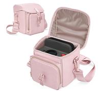 Prokva Bolsa Bandolera para Cámara Compatible con Polaroid Now 2nd Generation I-Type, Now+ 2nd Gen I-Type, Now, Now+, OneStep+, OneStep 2 VF Instant Camera, Bolsa Cruzada para Cámara, Rosa