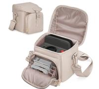 Prokva Bolsa Bandolera para Cámara Compatible con Polaroid Now 2nd Generation I-Type, Now+ 2nd Gen I-Type, Now, Now+, OneStep+, OneStep 2 VF Instant Camera, Bolsa Cruzada para Cámara, Camel