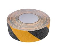 PROlac Beschriftungen Cinta adhesiva antideslizante, color amarillo/negro, 50 mm x 18 metros