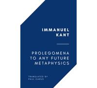 Prolegomena to Any Future Metaphysics