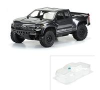 Proline PRO351200 Reg, 1/10 2019 Chevy Silverado Z71 Trail Boss Clear Body: Short Course, Incoloro