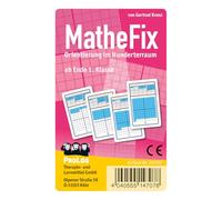 ProLog MatheFix® Orientación en el espacio de los centenares - Juego educativo a partir del final de la 1ª clase | Cuarteto de matemáticas para comprensión de números hasta 100 | Aprendizaje de
