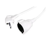Prolongación eléctrica 1m, 3x1,5mm, Uso económico, Ideal para conectar Dispositivos en proyectos eléctricos y situaciones cotidianas.