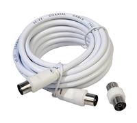 Prolongacióntv video macho-macho 3 metros / Ø 9,5 mm. con adaptador