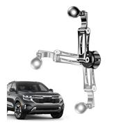 Prolongador de brazo de fijación a rótula genérico - Extensor de soporte para teléfono de coche 17 mm | Adaptador giratorio para GPS Vehículo Uso todoterreno Taxi Camping-Car Camión