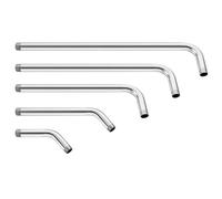 Prolongador De Ducha Brazo de ducha de pared de acero inoxidable, 15/20/25/30/35cm, extensión de cabezal de ducha, soporte de brazo de tubo, accesorios for el hogar y el baño, 2 uds.(30cm)
