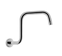 Prolongador De Ducha Soporte de ducha de 13 pulgadas con montaje en techo, extensión de cabezal de ducha, Brazo de ducha de lluvia, accesorios adaptadores de cabezal de rociador de baño(Silver)