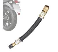 Prolongador De Válvula De Neumático - Manguera De Extensión para Inflado,Extensor De Válvula Antifugas para Coche SUV Furgoneta Remolque Moto Bicicleta Camión - Vehículo De Pasajeros Camión