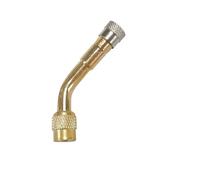 Prolongador de Válvula Tubo de extensión inflado for válvulas neumáticos coche, adaptador universal 45/90/135 grados, accesorios for conector válvula neumático motocicleta y bicicleta(135 Degree)