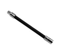 Prolongateur flexible 13 mm acier - rallonge couple pliable | extension arbre cliquet mécanique | outil accès espaces étroits bricolage automobile | tige flexible durable | usage réparation mais