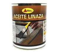 Promade - Aceite de Linaza Cocido Natural 100% Puro para Nutrir y Conservar Madera - 375 ml