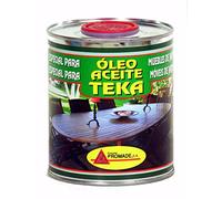 Promade - Aceite Teka Incoloro- Nutre, Cuida y Protege Maderas de Exterior - 750 ML