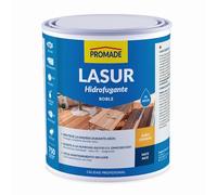 Promade - Lasur Protector Mate al Agua Maderas de Exterior - 750 ml (Roble)