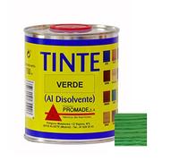Promade - Tinte al disolvente para teñir la madera. Tonos de madera y colores vivos y modernos (375 ml, Verde)