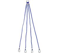 Promar Heavy Duty 4 Arm Trap/Pot Harness w/Steel Snaps NE-104X-Arnés de Trampa de 4 Brazos con broches de Acero, Unisex Adulto, Multicolor, Talla única