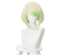 Promare Mad Burnish Lio Fotia Cosplay Peluca 35Cm Corto Recto Resistente Al Calor Pelo Sintético Pelucas De Anime + Gorro De Peluca