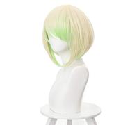 PROMARE Mad Burnish Lio Fotia Wig 35cm Short Straight Heat Resistant Synthetic Hair Anime Cosplay Wigs + Wig Cap