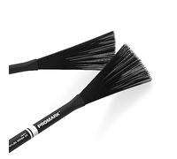 ProMark Cepillo de nailon pesado 2B - Negro - Cepillo de jazz - Cepillo de alambre para tambores de caja - Cepillo de tambor de nailon