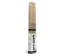Promark Classic Forward 5B Hickory Drumstick Oval Wood Tip 4-Pack