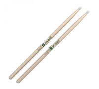Promark Classic Forward 5B Raw Hickory Drumsticks Nylon Tip