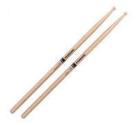 Promark Finesse 7A Long Maple Drumsticks Small Round Wood Tip