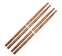 Promark FireGrain 5B Wood Tip Drumsticks 2 Pair Value Bundle