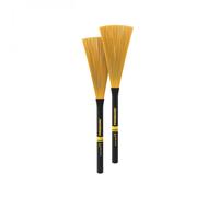 ProMark Cepillo de nailon ligero 5B - Amarillo - Cepillo de jazz - Cepillo de alambre para tambores de caja - Cepillo de tambor de nailon