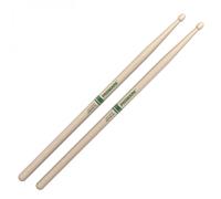 Promark Rebound 2B Raw Hickory Drumsticks Acorn Wood Tip