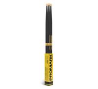 Promark Rebound 5A ActiveGrip Hickory Baqueta, PUNTA DE MADERA EN FORMA DE BELLOTA, Pack de 2