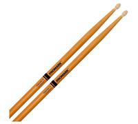 Promark Rebound 7A ActiveGrip Clear Hickory Drumsticks Wood Tip