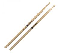 Baquetas ProMark Rebound 7A Long Hickory, punta de madera de bellota, 1 par