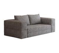 PromCaeruyn Sofá Cama Convertible con Compresión, Sofá Cama Modular Plegable Combinable, Sofá sin Estructura 3 en 1 para Salón Dormitorio(Gray,150cm)