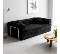 PromCaeruyn Sofá Convertible con Compresión, Sofá Cama Modular Plegable Combinable, Sofá sin Estructura 3 en 1 para Salón Dormitorio Sala de Juegos Residencia Apartamento(180cm)