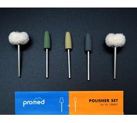 Promed 198007 Cuerpos Lijado Bits Pulidor Set 5 Pieza
