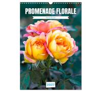Promenade florale (Calendrier mural 2027 DIN A3 horizontal), CALVENDO calendrier mensuel: Mosaïque de fleurs pour un parcours floral