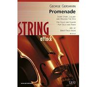 Promenade. Short Story - Lullaby - Walking the Dog para violonchelo y piano (Partitura y Voces)