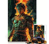 Prometeo Ascendente︰ Forjado en Fuego Divino Rompecabezas de 1000 Piezas para Adolescentes Mejora la Memoria Luz Relajación Diseño Arte de Montaje Decoración de Pared 38x52cm