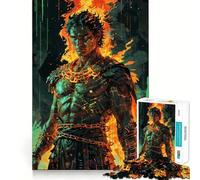 Prometeo Ascendente︰ Forjado en Fuego Divino Rompecabezas de 1000 Piezas para Adultos Juguete para ejercitar la Mente Tiempo de relajación Corte Perfecto Regalo Memorable 38x26cm