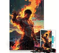 Prometeo︰ Fuego Eterno Rompecabezas de 1000 Piezas para Adultos Juguete Mental Rompecabezas Diversión Relajante Corte Premium Regalo de cumpleaños 38x26cm