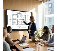Promethean Promethean ActivPanel 10 Pantalla interactiva 4K de 65" Pantalla interactiva profesional de 65" con resolución 4K UHD, tecnología Vellum Touch,