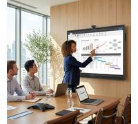 Promethean Promethean ActivPanel 10 Premium Pantalla interactiva 4K de 86" Pantalla interactiva de 86" con tecnología QLED 4K, cristal Optical Bonding, hasta 50