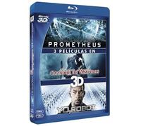 Prometheus/ Abraham Lincoln Cazador De Vampiros/ Yo, Robot - Bd Tri [Blu-ray]