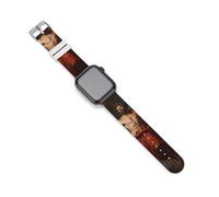 Prometheus - Correa de silicona para llevar el fuego con mito griego compatible con IWacth Series 10 9 Ultra 8 7 6 5 SE Correa de repuesto, 38mm/40mm