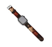 Prometheus - Correa de silicona para llevar el fuego con mito griego compatible con IWacth Series 10 9 Ultra 8 7 6 5 SE Correa de repuesto, 42mm/44mm